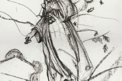 The angel's statute at Brighton Cemetery